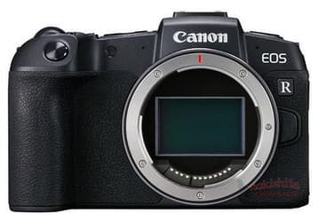 Появились изображения и новые спецификации камеры Canon EOS RP