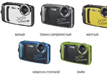 Камера Fujifilm FinePix XP140 выдерживает падения с высоты до 1,8 м