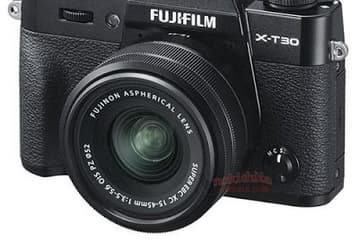 Опубликованы изображения беззеркальной камеры Fujifilm X-T30
