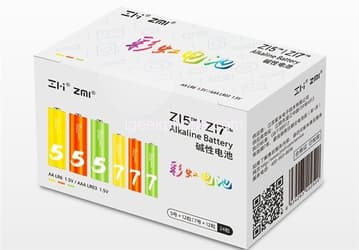 Xiaomi выпустила набор из 24 элементов питания типа АА и ААА, который стоит менее 5 долларов