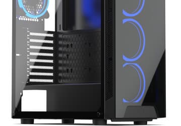 Компьютерный корпус SilentiumPC Armis AR5X TG RGB укомплектован четырьмя вентиляторами