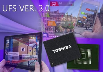 Toshiba представила флэш-память стандарта UFS 3.0