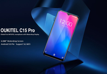 Смартфон Oukitel C15 Pro с Android 9.0 Pie будет стоить менее $100