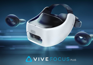 Представлен VR-шлем HTC Vive Focus Plus