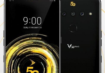 Официальный рендер LG V50 ThinQ