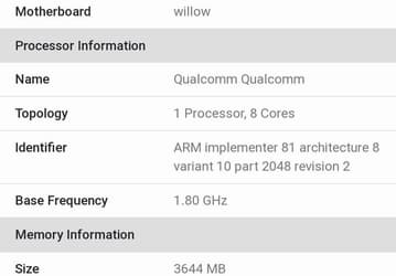 Первые EXIF-данные со 108-мегапиксельной камеры Xiaomi Mi Note 10 Pro
