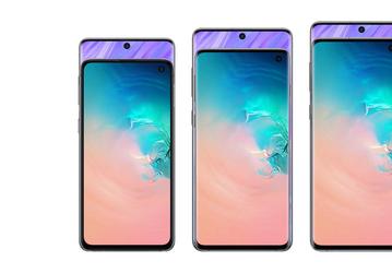 Samsung Galaxy S11 позирует рядом с Galaxy S10 и iPhone Pro Max 2020 