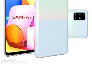 108 Мп, 5G и 3,5 мм. Samsung Galaxy A71 позирует в полный рост
