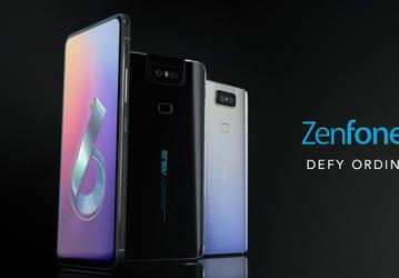 Asus Zenfone 6 с камерой-перевертышем получил стабильную версию Android 10