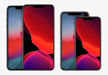 Примерно вот так будут выглядеть iPhone 12 Pro и 12 Pro Max в сравнении с текущими моделями