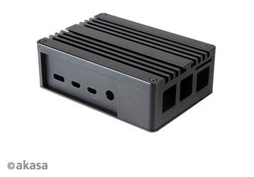 Алюминиевый корпус Akasa Pi-4 для Raspberry Pi 4 одновременно играет роль радиатора