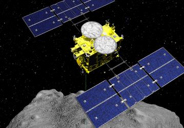Космический аппарат Hayabusa2, бомбардировавший астероид, возвращается домой