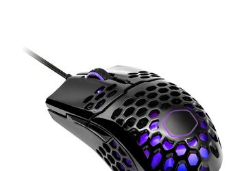 Мышь Cooler Master MM711 с перфорированным корпусом украшена полноцветной подсветкой