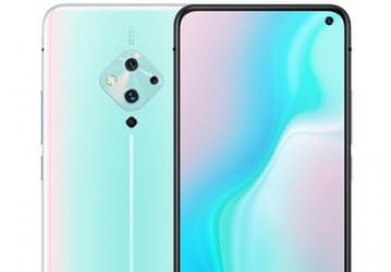 Квадрокамера в форме бриллианта и непростой экран AMOLED с врезанной фронталкой. Представлен Vivo S5