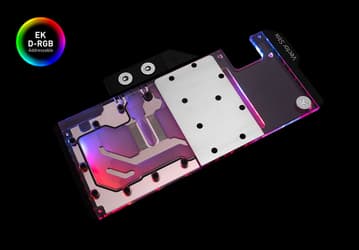 Водоблоки EK-Vector для видеокарт ROG Strix GeForce RTX получили адресуемую подсветку D-RGB
