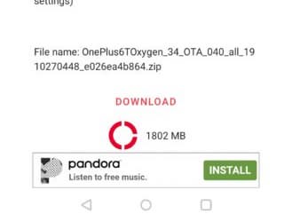 Вышло обновление Android 10 для OnePlus 6 и OnePlus 6Т