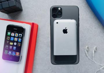 Разница в 12 лет. Самый первый iPhone сравнили с новейшим iPhone 11 Pro