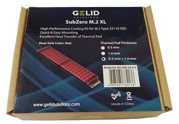 Задача GELID SubZero M.2 XL — охлаждение твердотельного накопителя