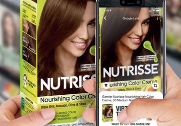 Google Lens позволяет «примерить» краску для волос