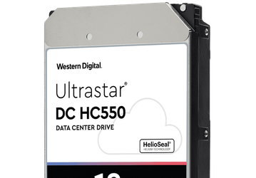 Western Digital начинает серийные поставки жестких дисков Ultrastar DC HC550 объемом 18 ТБ