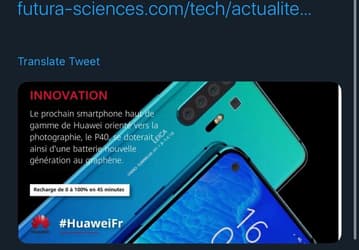 Официально: Huawei P40 получит графеновый аккумулятор