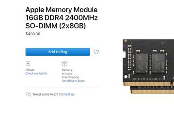 Apple до сих пор продаёт ОЗУ для своих ПК с космической наценкой