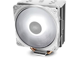 Бюджетную систему охлаждения Deepcool Gammaxx GTE V2 окрасили в белый цвет
