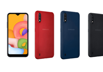 Представлен недорогой смартфон Samsung Galaxy A01