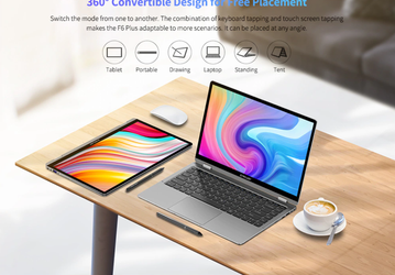 Недорогой ноутбук 2-в-1 Teclast F6 Plus получил достойные характеристики