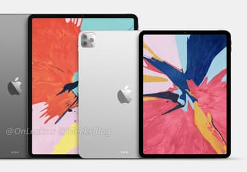 C камерой, как у iPhone 11 Pro. iPad Pro 2020 позируют на рендерах, максимально приближенных к реальности