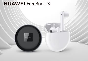 В России стартовали продажи полностью беспроводных наушников Huawei FreeBuds 3, две пары по цене одной