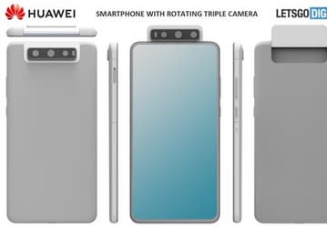У Huawei может появиться смартфон с тройной поворотной камерой