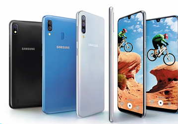 Тройная камера и подэкранный дактилоскоп. Смартфон Samsung Galaxy A50 приехал в Россию