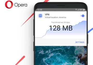 Opera для Android получает бесплатный VPN