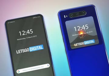 Флагманский смартфон Huawei Mate 30 со вспомогательным экраном на качественных изображениях