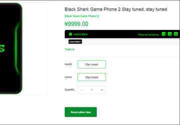 Невероятная цена. Игровой смартфон Black Shark 2 можно зарезервировать на официальном сайте до анонса
