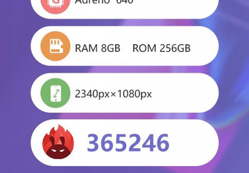 Snapdragon 855, 8 ГБ ОЗУ и Android 9. Флагман Oppo уже протестирован в AnTuTu 