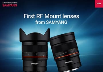 Первыми объективами Samyang с креплением Canon RF станут модели MF 14mm F2.8 RF & MF 85mm F1.4 RF