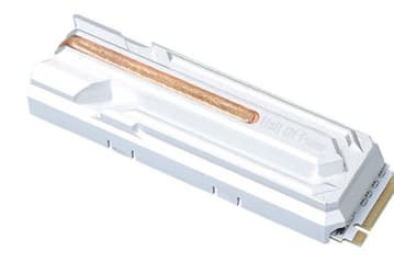 Galaxy оснащает твердотельный накопитель HOF M.2 PCIe радиатором с тепловой трубкой