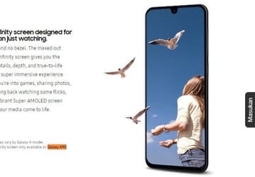 Без челки и отверстий. Смартфон Samsung Galaxy A90 получит Notchless Infinity Screen