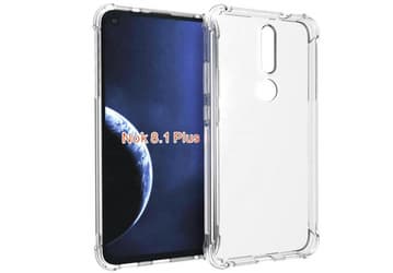 Отверстие в экране. Чехлы подтвердили дизайн смартфона Nokia 8.1 Plus 
