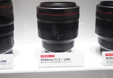 В мае ожидается анонс объектива Canon RF 85mm f/1.2 L USM