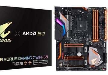Gigabyte отмечает 50-летие AMD памятным вариантом системной платы Aorus X470 Gaming 7 WiFi