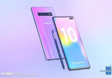 В семействе смартфонов Samsung Galaxy Note 10 будет… четыре модели