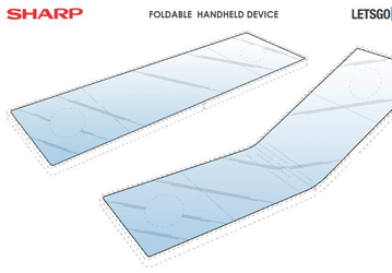 Появились качественные рендеры складного игрового смартфона Sharp
