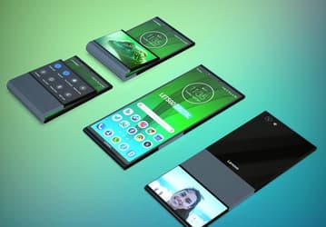 Складной смартфон Lenovo сгибается не посередине