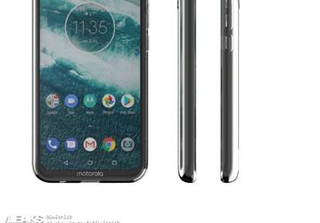 Челка напоминает об iPhone X, но дизайн камеры другой. Появились изображения Motorola P40 Play