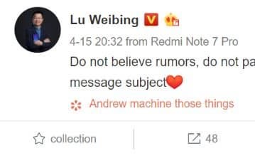 Флагман Redmi на платформе Snapdragon 855 выйдет «и не рано, и не поздно», скорее всего — в конце мая