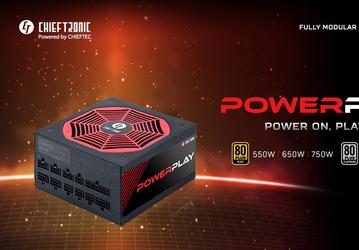 Блоки питания Chieftronic PowerPlay имеют сертификаты 80 Plus Gold и Platinum 