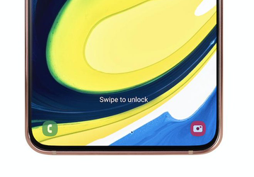 Маленькая ложь. Рамки Samsung Galaxy A80 оказались значительно шире, чем показано на рекламных материалах